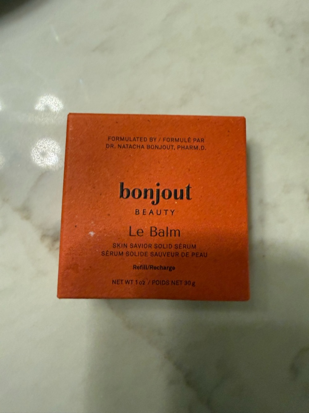 Bounjout Beauty Le Balm Solid Serum - refill